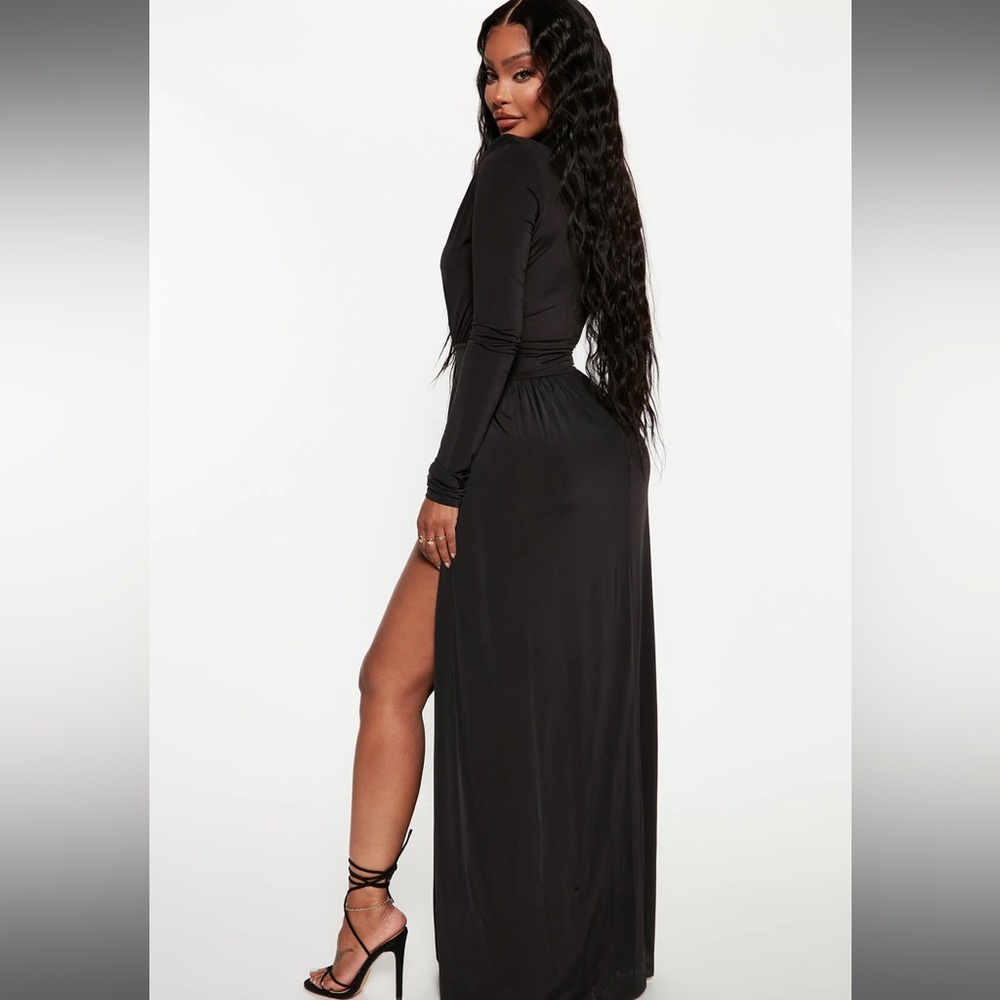SOLD- Mercari. Fashion nova black spree dress - Picture 2 of 4